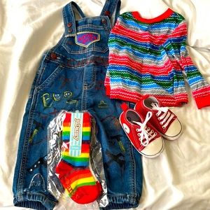 Chucky costume for 9 month old